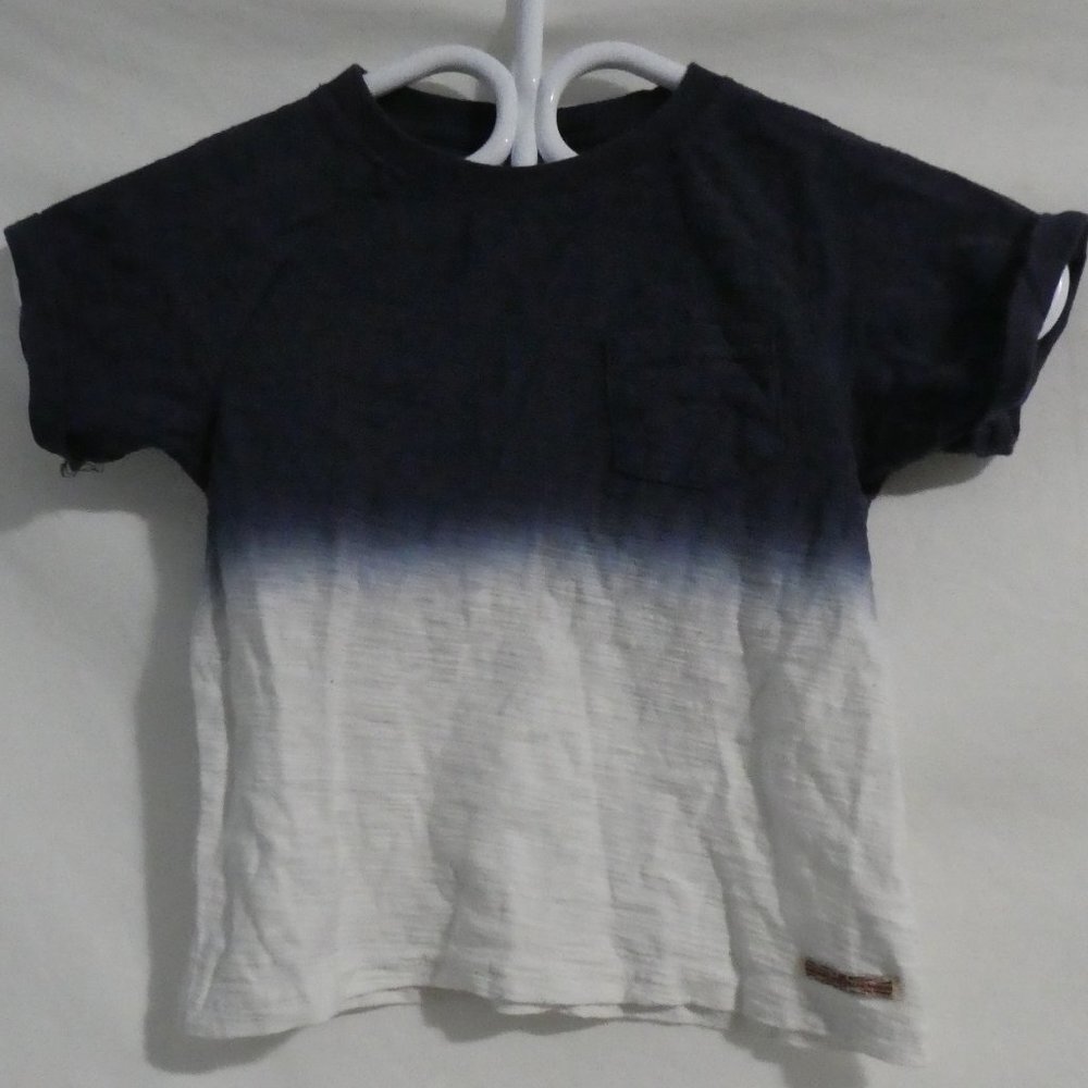 HUDSON 4T faded blue tie dye shirt